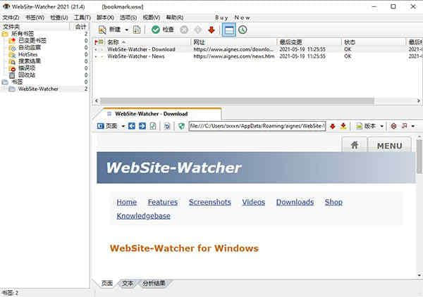 WebSite Watcher 2021