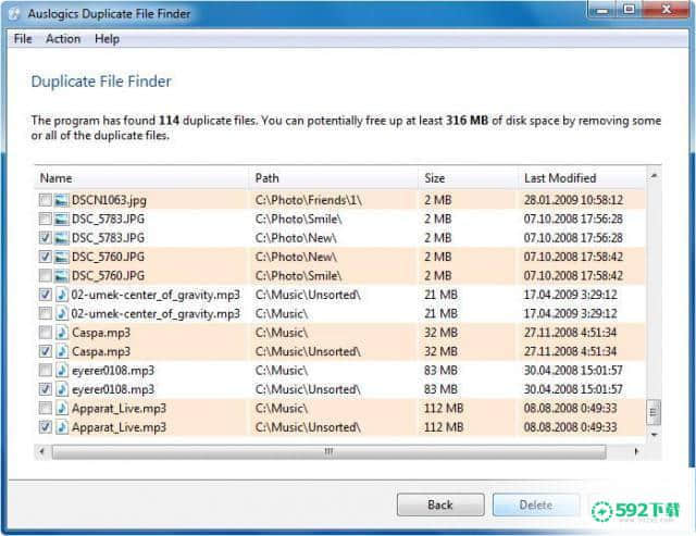 Auslogics Duplicate File Finder