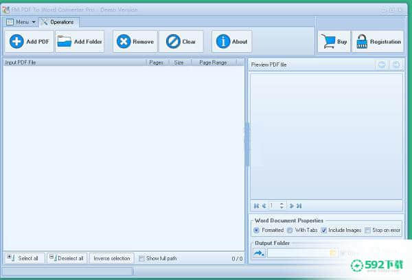 FM PDF To Word Converter Pro