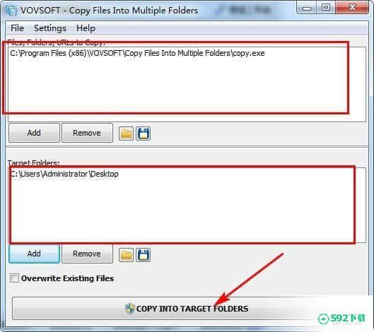 Copy Files Into Multiple Folders