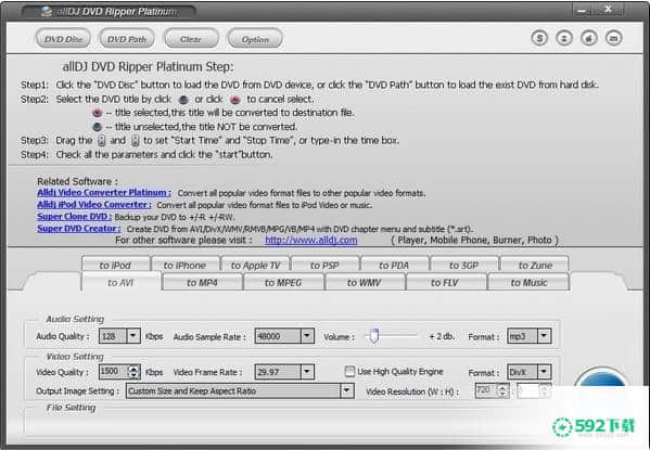 Alldj DVD Ripper Platinum