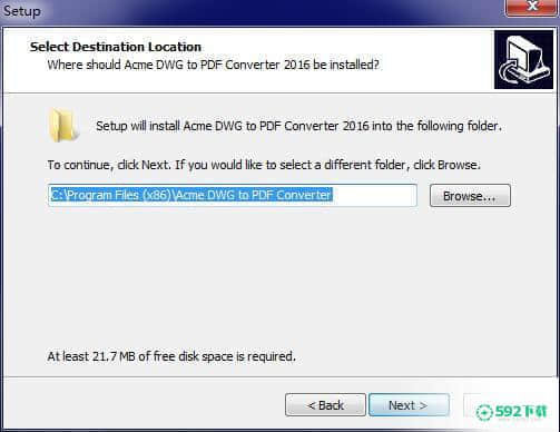 Acme DWG to PDF Converter