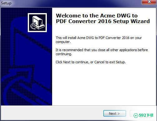 Acme DWG to PDF Converter[标签:软件类型