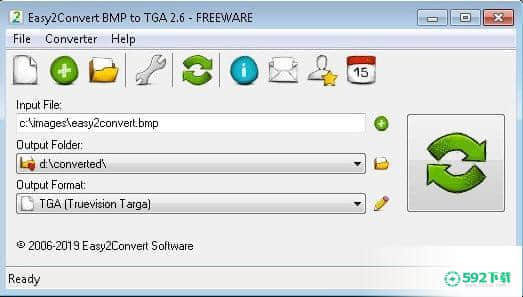 Easy2Convert BMP to TGA