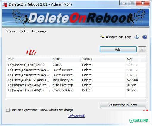 Delete.On.Reboot