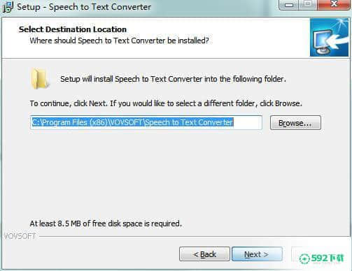 Vovsoft Speech to Text Converter