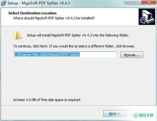 Mgosoft PDF Spliter下载