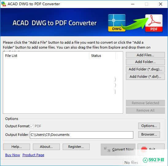 ACAD DWG to PDF Converter