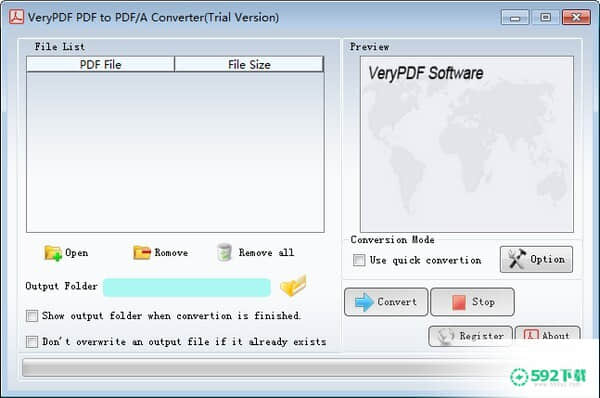 VeryPDF PDF to PDFA Converter