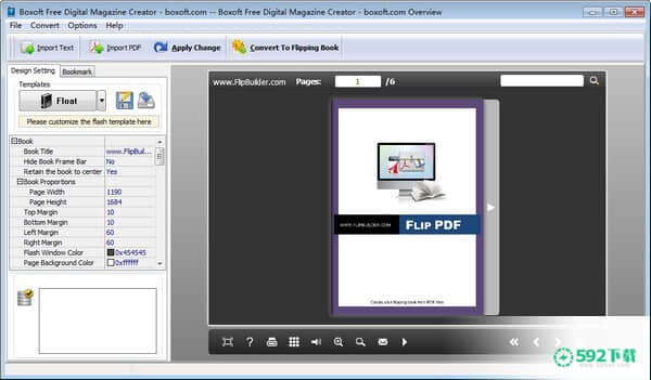 Boxoft Free Digital Magazine Creator