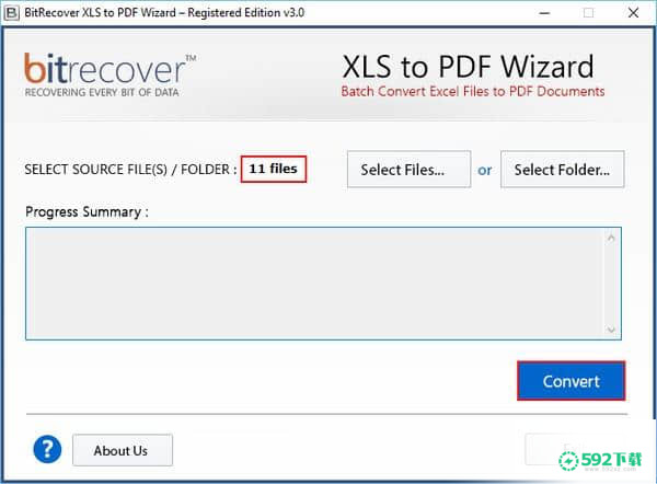 BitRecover XLS to PDF Wizard