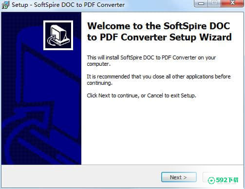 SoftSpire DOC to pdf Converter[标签:软件类型