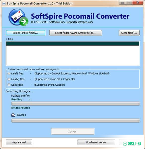 SoftSpire Pocomail Converter