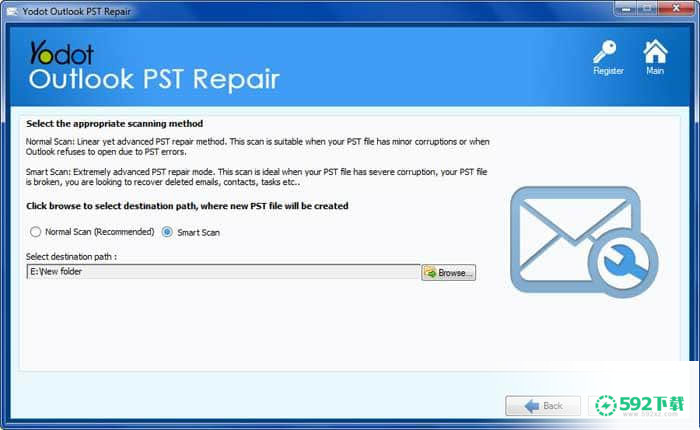 Yodot Outlook psT Repair