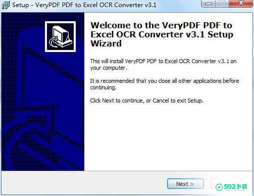 VeryPDF PDF to Excel OCR Converter[标签:软件类型