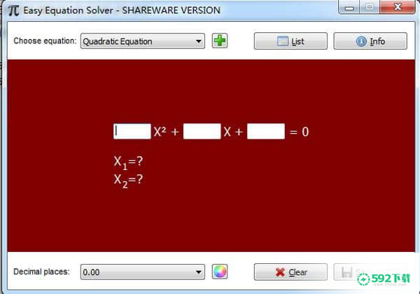 Easy Equation Solver