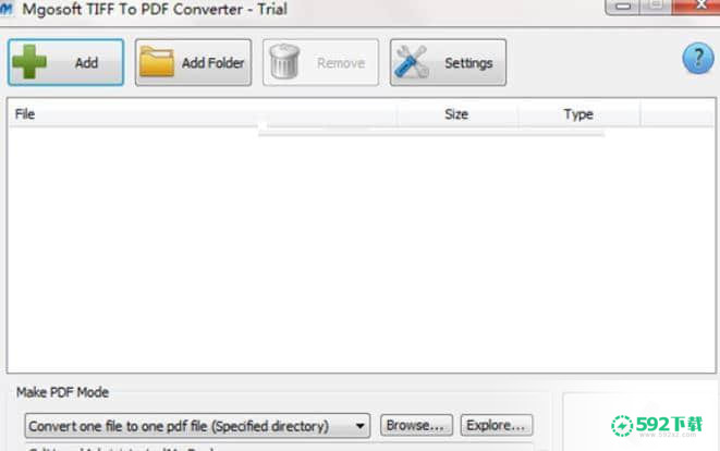 Mgosoft TIFF To PDF Converter