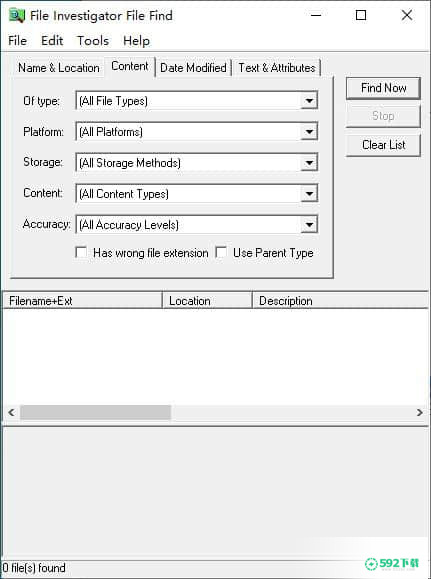 File Investigator Tools