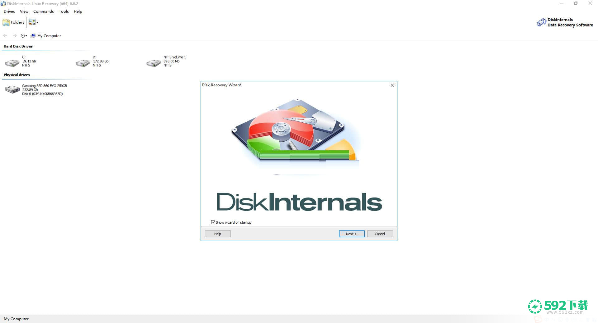 DiskInternals Linux Recovery