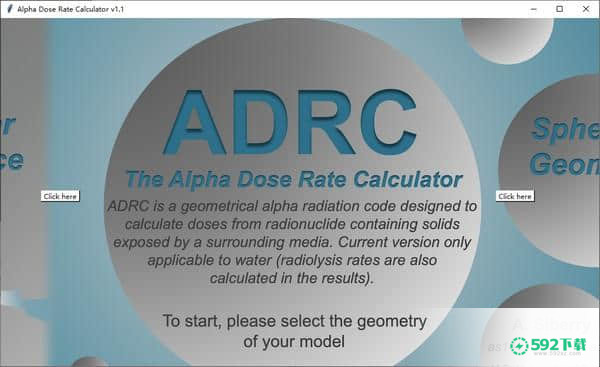 Alpha Dose Rate Calculator