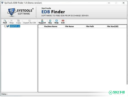 SysTools Exchange EDB Finder