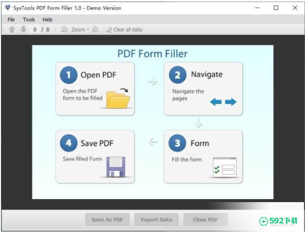 SysTools PDF Form Filler