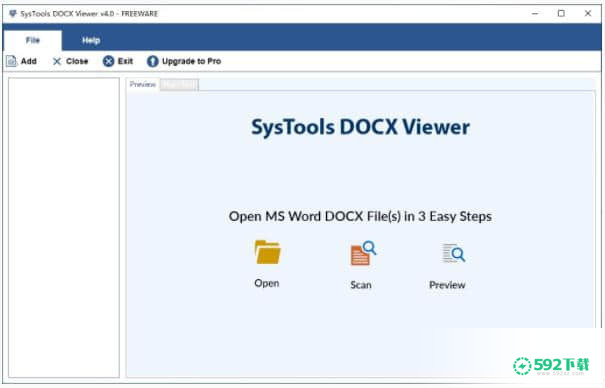 SysTools DOCX Viewer