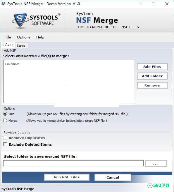 SysTools NSF Merge