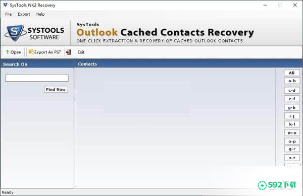 SysTools Outlook Cached Contacts Recovery