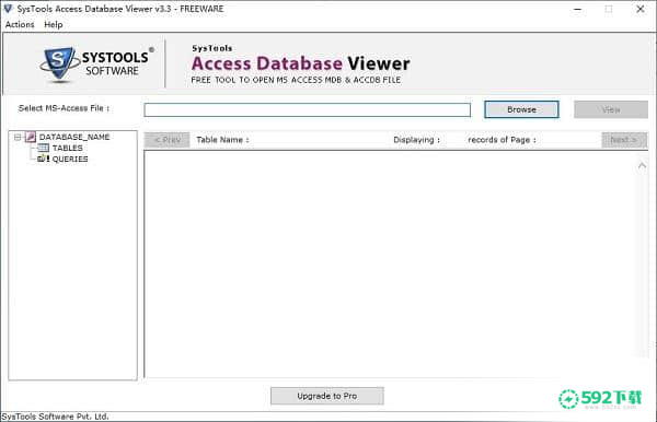 SysTools Access Database Viewer