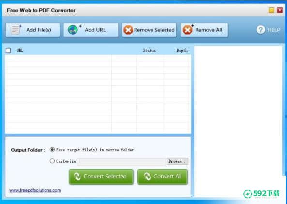 Free Web to PDF Converter