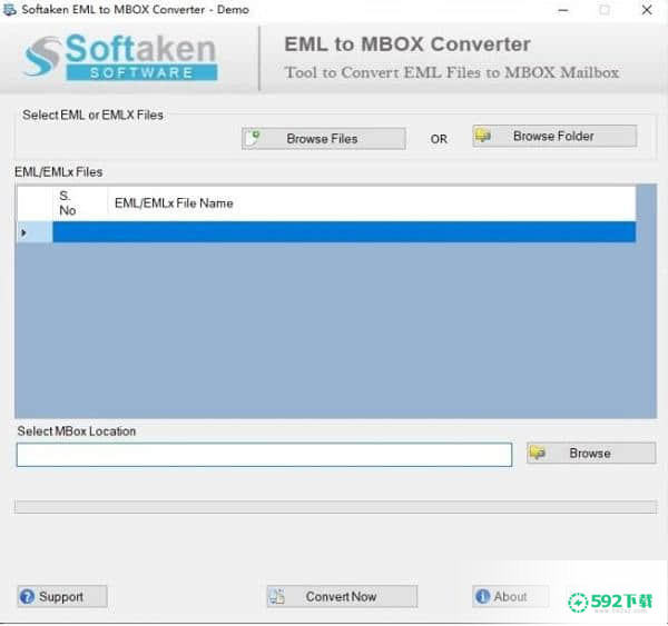 Softaken EML to MBOX Converter