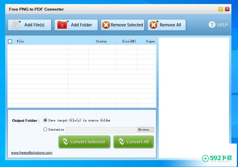 Free PNG to PDF Converter