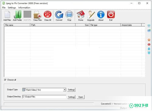 Jpeg to Flv Converter 3000