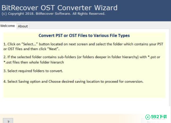 BitRecover OST Converter Wizard