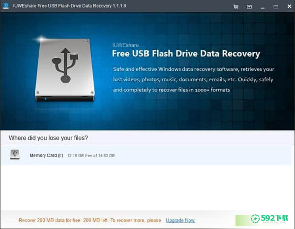 Free USB Flash Drive Data Recovery