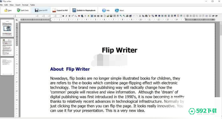 Flip Writer