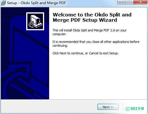 Okdo Split and Merge pdf