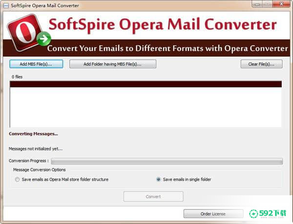 SoftSpire Opera Mail Converter