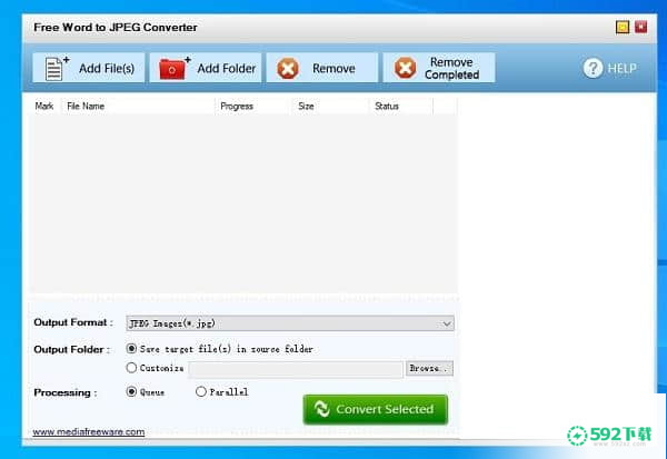 Free Word to JPEG Converter