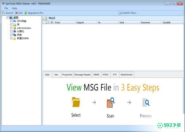 SysTools MSG Viewer