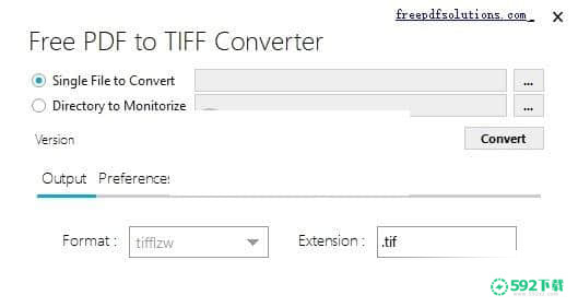 Free PDF to TIFF Converter