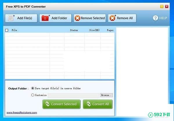 Free XPS to PDF Converter