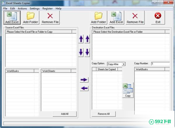 Excel Sheets Copier