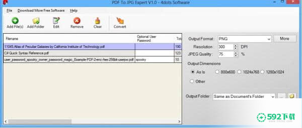 PDF To JPG Expert