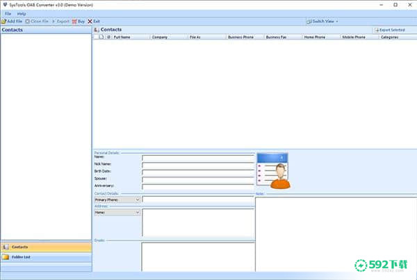 SysTools OAB Converter