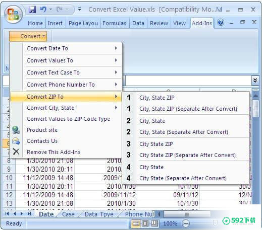 Convert Excel Value