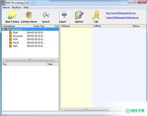 FMS File Catalog