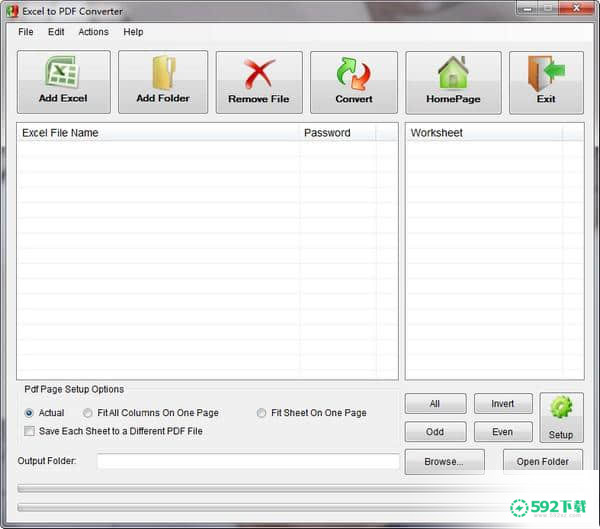 Free Excel to PDF Converter