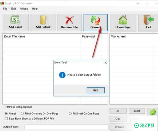 Free Excel to PDF Converter[标签:软件类型